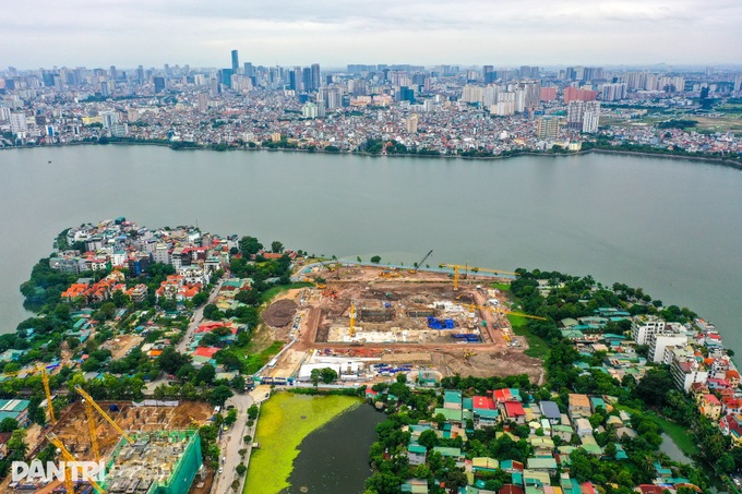Work accelerates on Hanoi Opera House project by West Lake - 8