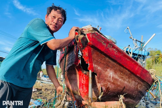 Typhoon Kalmaegi damages hundreds of Dak Lak fishing boats - 4