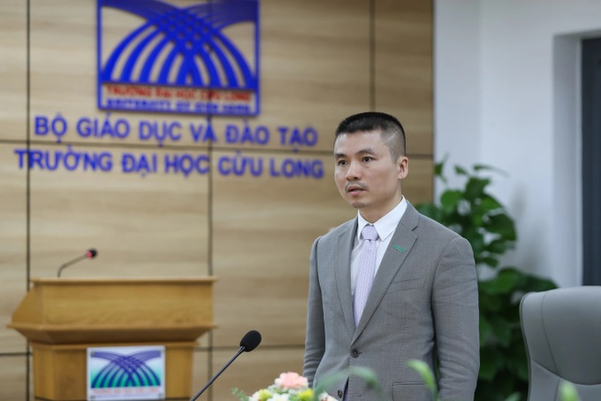 Dantri signs cooperation agreement with Cuu Long University - 3