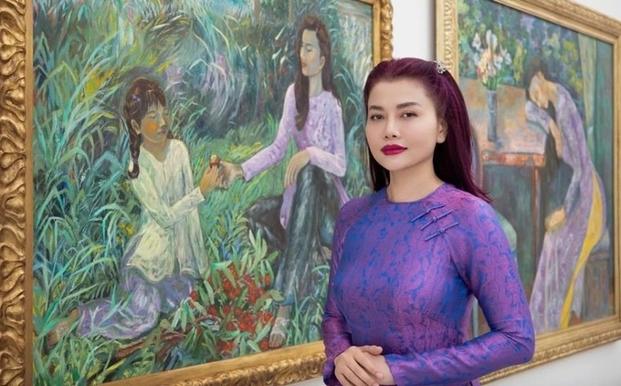 Vietnamese painter showcases heritage-inspired works - 1
