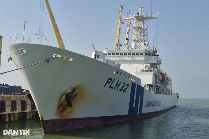 Japanese patrol vessel Akitsushima makes port call in Danang - 1