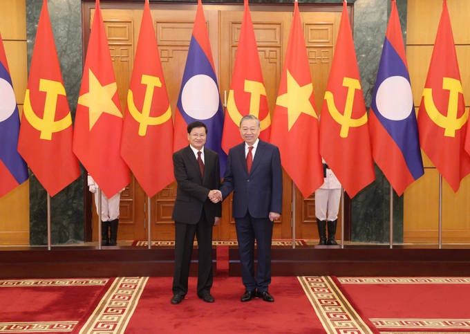 Vietnam and Laos reaffirm strategic cohesion at top leaders’ talks - 2 Vietnam and Laos reaffirm strategic cohesion at top leaders’ talks - 2