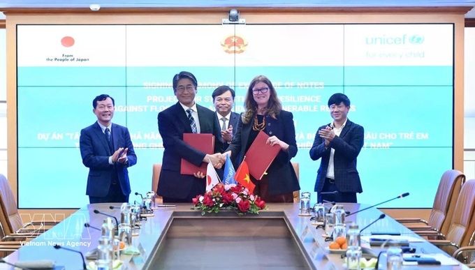 Japan, UNICEF back USD 6 million project on disaster education in Vietnam - 1
