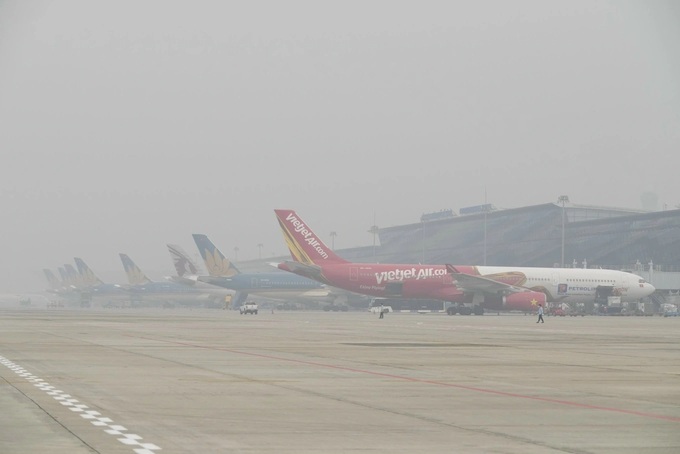 Fog disrupts northern Vietnam flights ahead of Lunar New Year - 1 Fog disrupts northern Vietnam flights ahead of Lunar New Year - 1