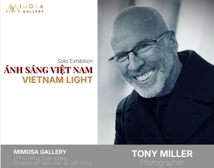 Australian photographer Tony Miller stages art exhibition in Dalat - 1