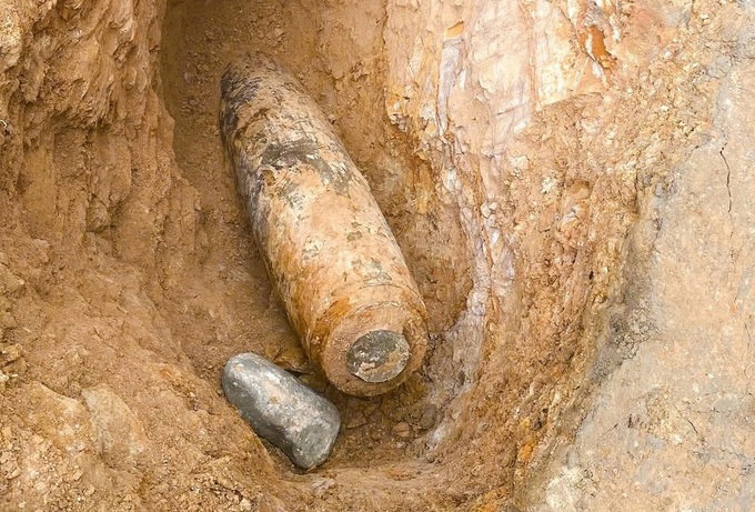 226-kilo wartime bomb found near Quang Tri home - 1