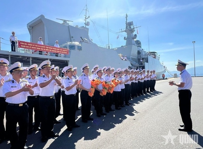 Naval Ship 016-Quang Trung departs for Australia for Kakadu 2026 - 1