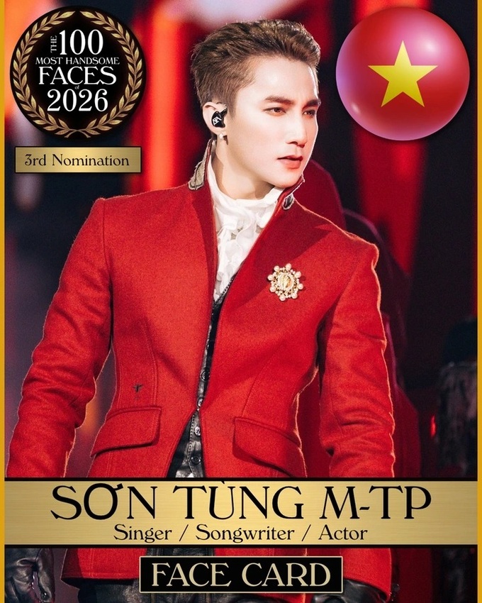 Vietnamese singer nominated for TC Candler’s 100 most handsome faces - 1