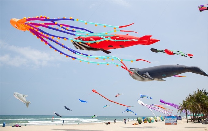 Danang to host large scale artistic kite festival - 1 Danang to host large scale artistic kite festival - 1