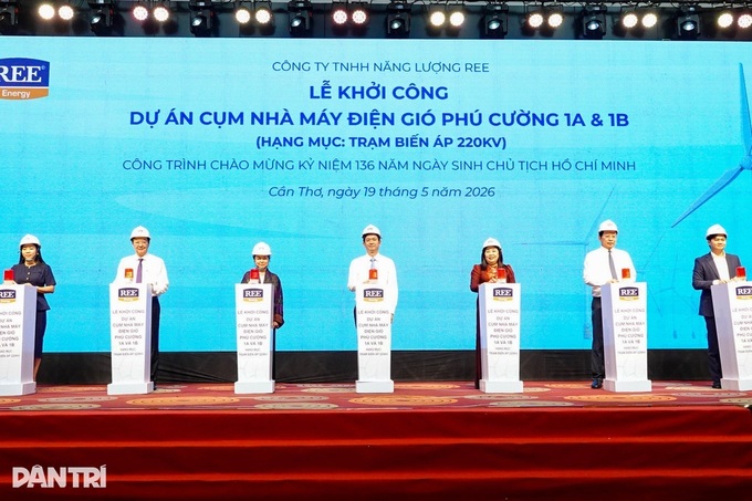 Can Tho breaks ground on two major wind power projects - 1