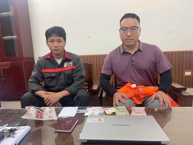 Chinese worker reunited with lost backpack in Hung Yen - 1 Chinese worker reunited with lost backpack in Hung Yen - 1