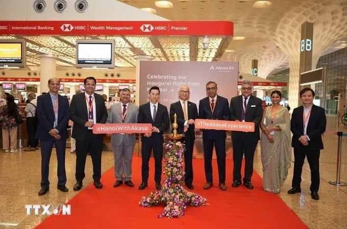 Akasa Air launches first direct Mumbai-Hanoi route - 1 Akasa Air launches first direct Mumbai-Hanoi route - 1