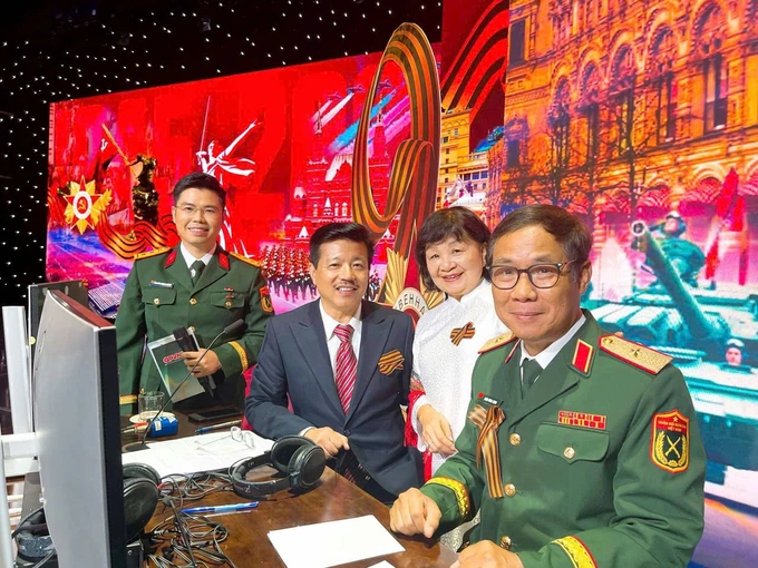 BLV lễ duyệt binh tại Quảng trường Đỏ: "Tôi tự chấm mình 8 điểm" - 1