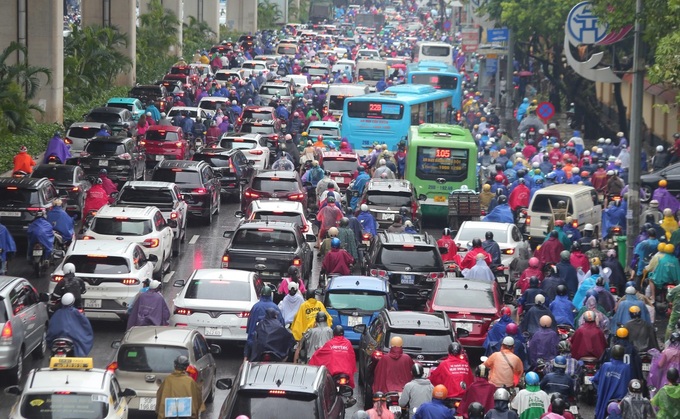 Hà Nội thiệt hại 1,2 tỷ USD/năm vì tắc đường - 1 Hà Nội thiệt hại 1,2 tỷ USD/năm vì tắc đường - 1