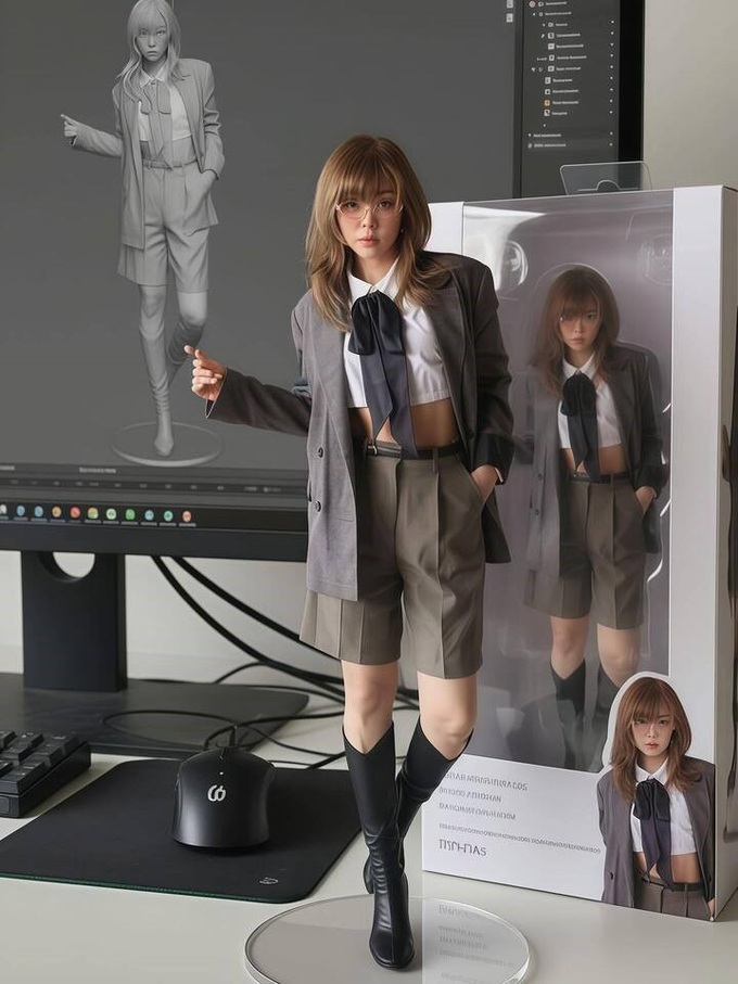 “Mini-me” 3D gây sốt mạng xã hội:  Ảo diệu nhưng tiềm ẩn rủi ro - 1