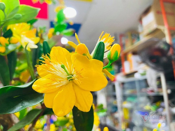 Bà chủ Sài Gòn dùng 35 kg đất sét làm cây mai cao 2 m chơi Tết - 8