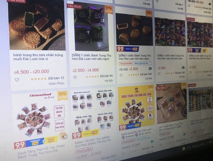 Báo động bánh trung thu không rõ nguồn gốc tràn ngập chợ mạng - 1