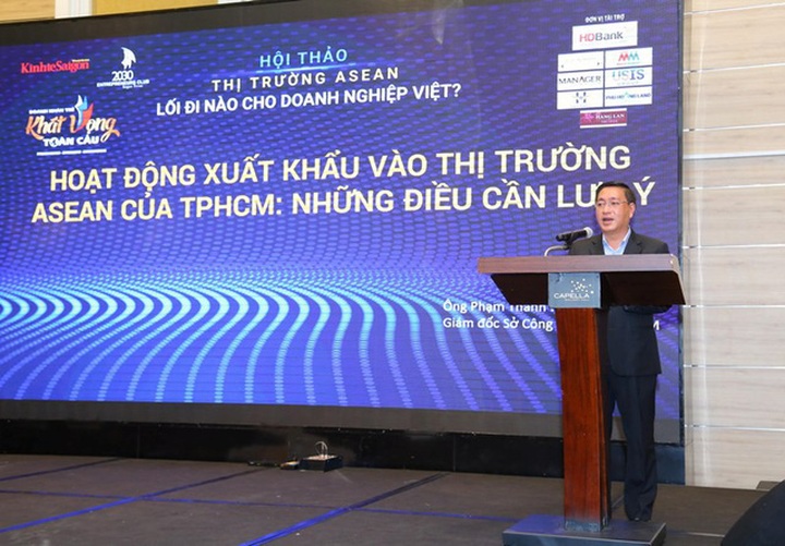 Ông Phạm Thành Kiên, Giám đốc Sở Công Thương TPHCM. Ảnh: Đại Việt