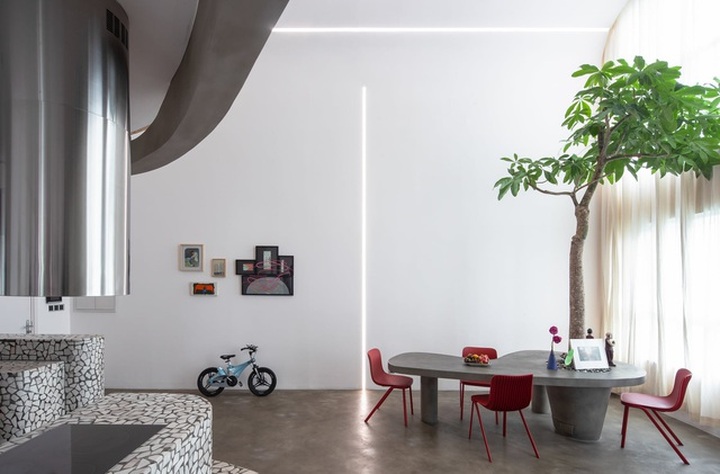 Căn hộ đẹp lạ, đậm hơi thở kiến trúc tân thời giữa lòng Sài Gòn - 11