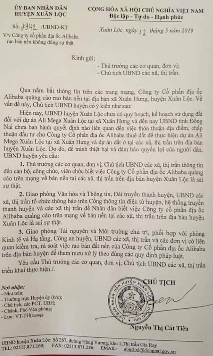 Chính quyền ra cảnh báo về việc doanh nghiệp về vùng ven rao bán dự án ma - 2