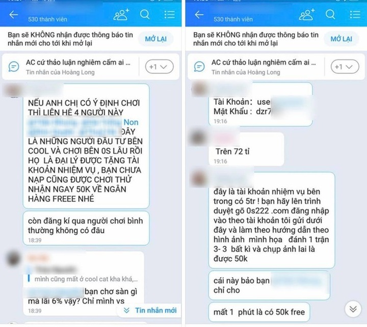 Chưa hết đắng cay vì Coolcat, người chơi lại bị cò mồi rủ rê vào app khác - 2