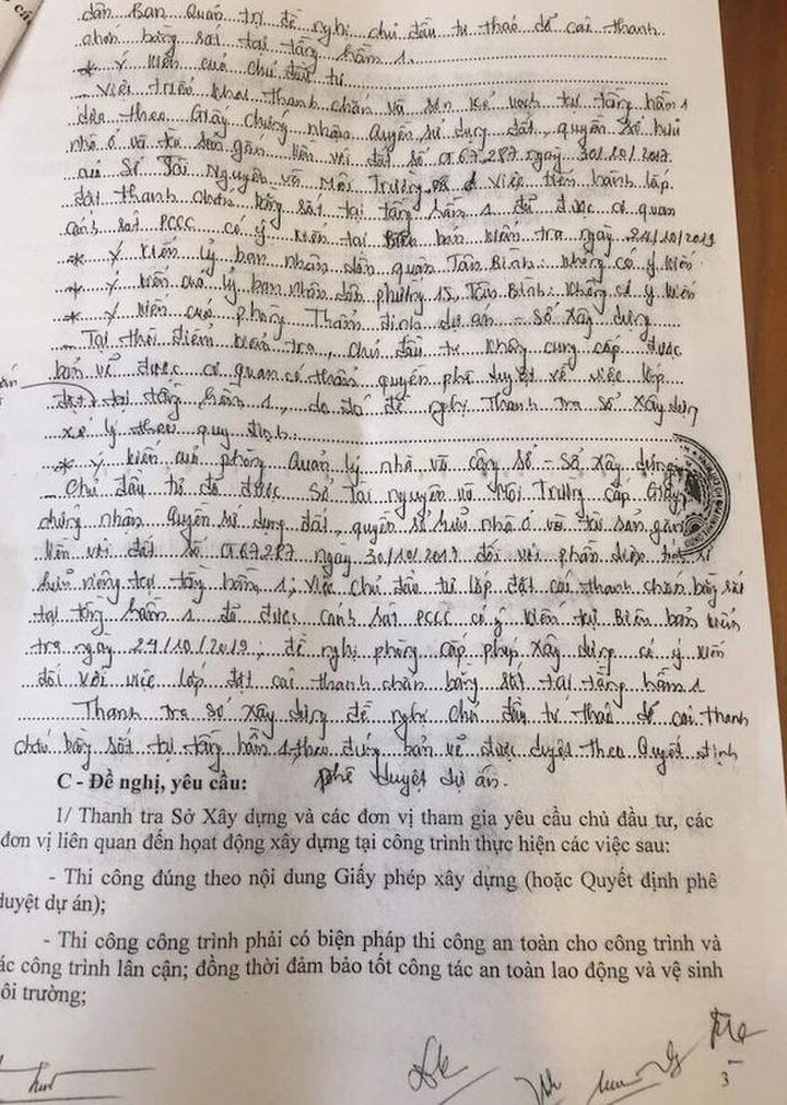 Chung cư Phúc Yên 1: Thanh tra Xây dựng xử lý việc cư dân tố chủ đầu tư chiếm hầm giữ xe - 2