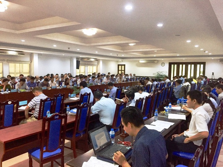 Hội nghị có sự góp mặt của Cục Công tác phía Nam – Bộ Xây dựng, đại diện UBND thành phố và các quận, huyện.