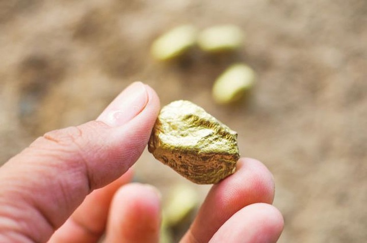 Dắt chó đi dạo, bất ngờ vớ được quặng vàng gần 600 triệu đồng - 1