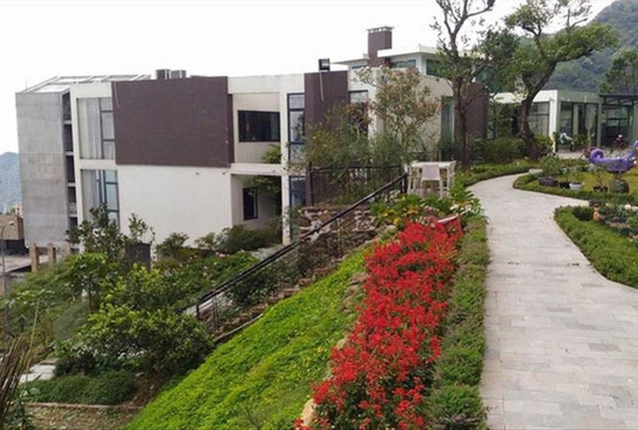 Biệt thự trên khu đất rộng 3.400m2 tại Tam Ðảo (Vĩnh Phúc) của Trịnh Xuân Thanh.