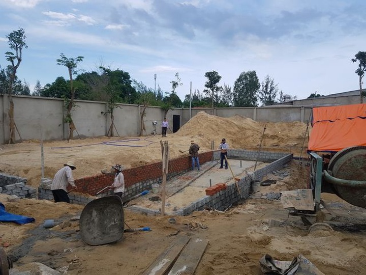 Xây nhà trái phép trong làng đại học Đà Nẵng