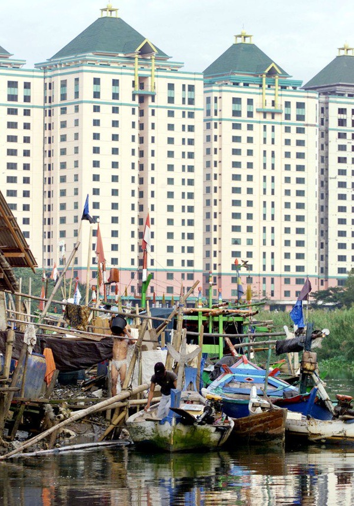 Housing in Indonesia is beyond the reach of most young people. Photo: Reuters