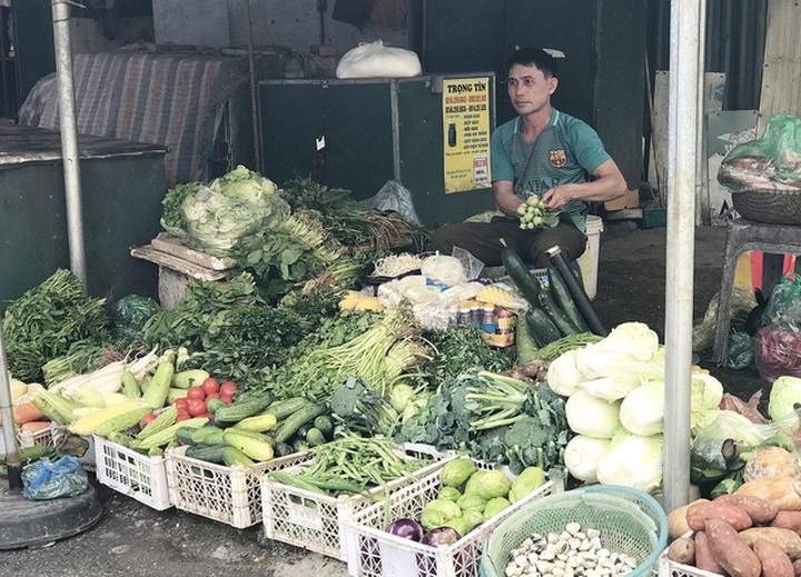 Giá rau xanh đắt đỏ, tiểu thương rón rén nhập hàng - 1