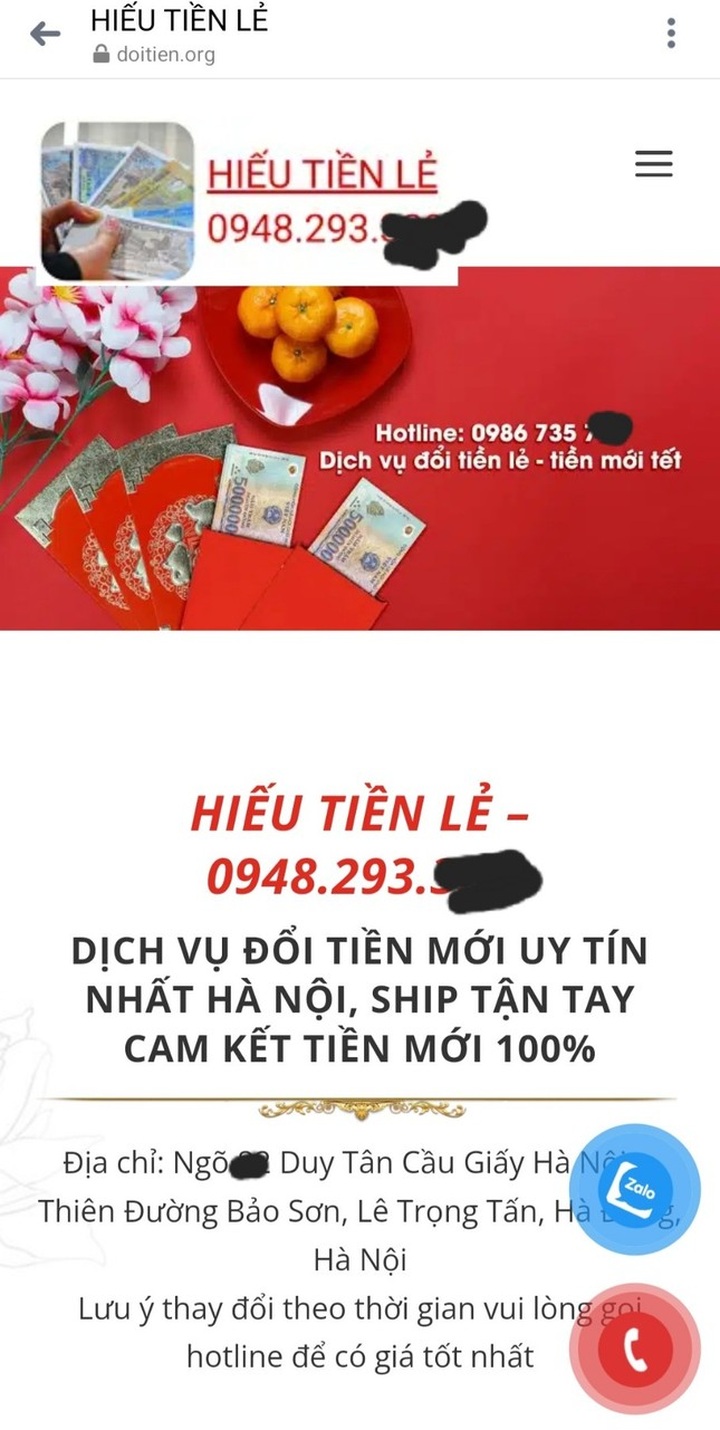 Dịch vụ đổi tiền ‘hốt bạc’ dịp Tết ảnh 5