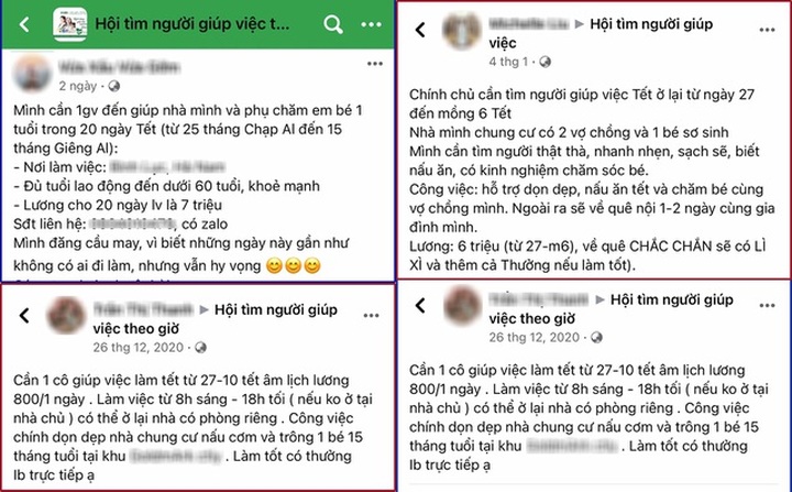 Hà Nội: Gần Tết, dịch vụ giúp việc tăng giá chóng mặt! - 2
