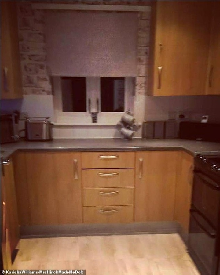 Hô biến căn bếp lỗi thời thành nơi được định giá 200 triệu đồng chỉ nhờ cuộn băng keo - 1