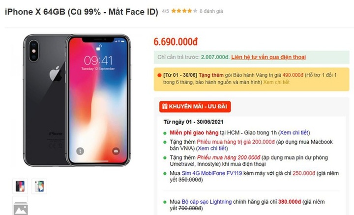 iPhone X, iPhone 11 mất Face ID về Việt Nam với giá rẻ, cẩn thận khi mua - 1