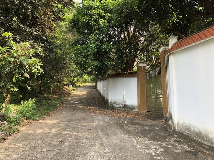 Công trình biệt phủ xây dựng trái phép ở khu vực rừng đặc dụng