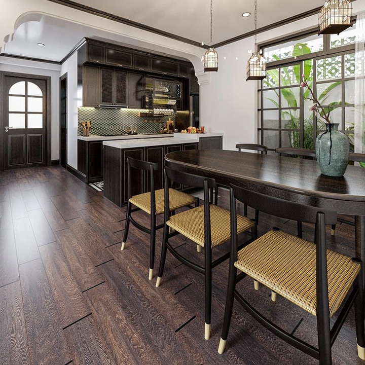 Lột xác căn tập thể cũ giữa phố cổ bằng kiệt tác nội thất tre - 5