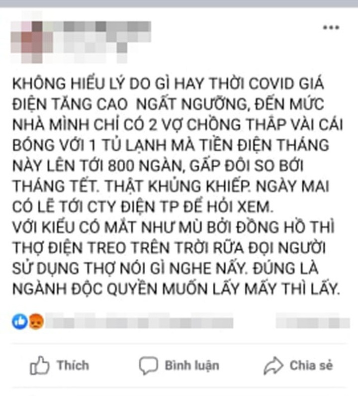 Lý giải nguyên nhân hoá đơn tiền điện tháng 4 tăng mạnh so với trước - 1