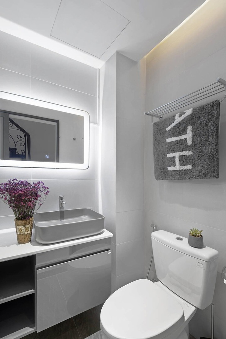 Màn lột xác ngoạn mục của nhà cũ 200m2 ở Sài Gòn khiến ai cũng trầm trồ - 12