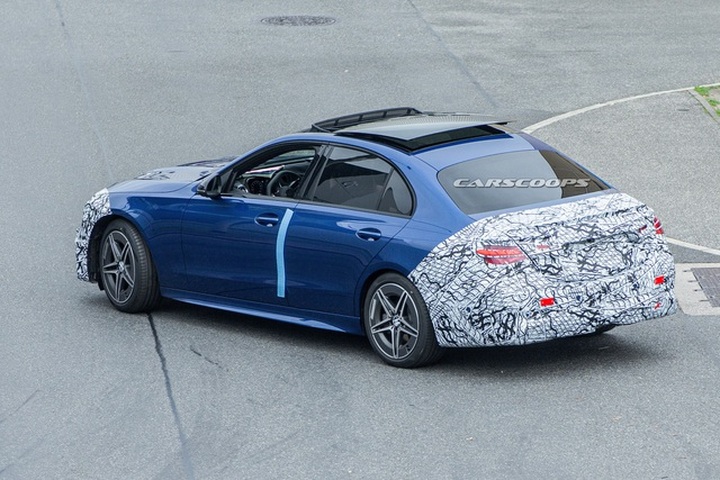 Mercedes C-Class thế hệ mới lộ diện trên đường thử - 5