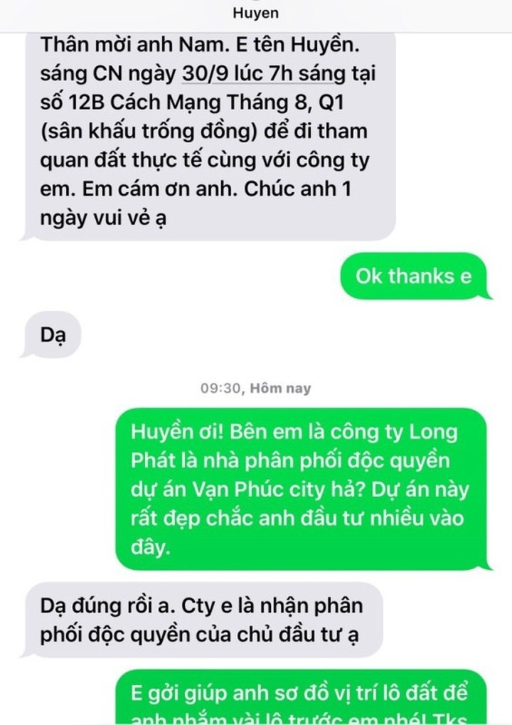 Môi giới “dỏm” mạo danh chủ đầu tư để “câu” khách.