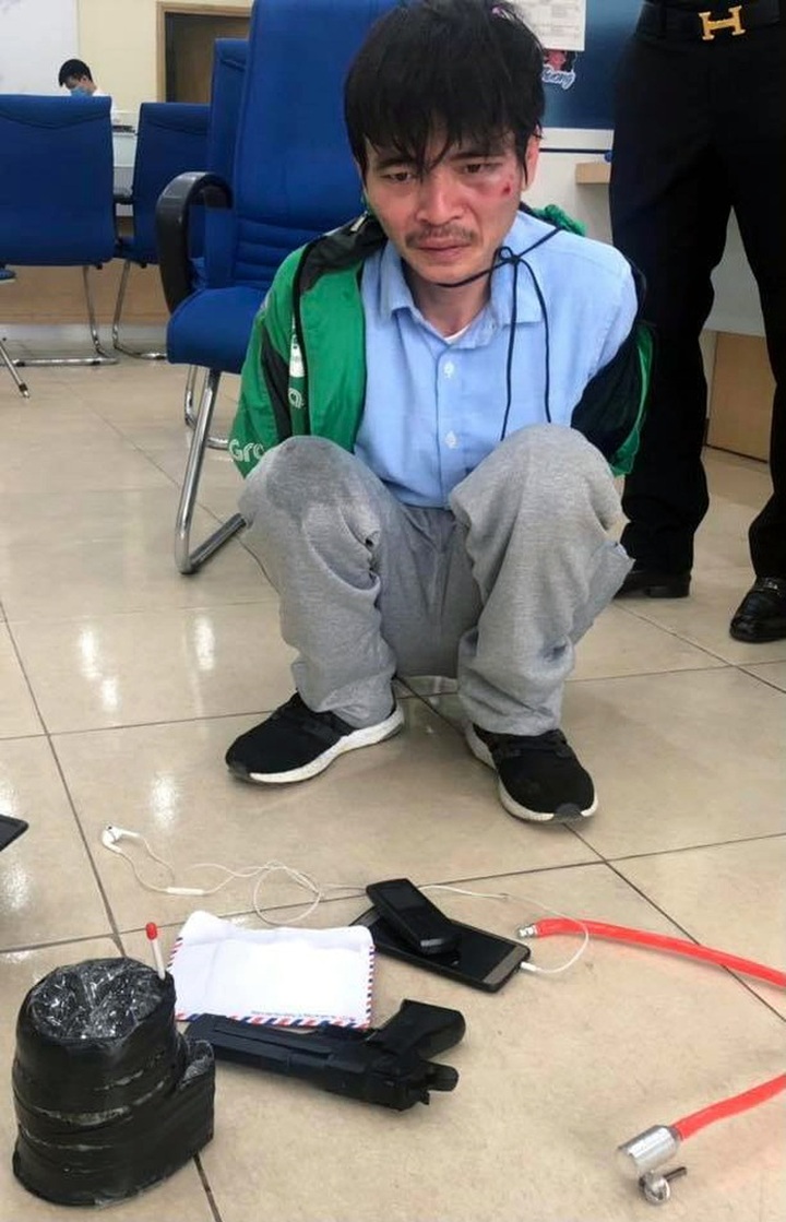 Nghi phạm cướp ngân hàng BIDV ở Hà Nội khai lý do bất ngờ - 1