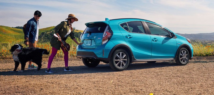 
Mẫu Toyota Prius C phiên bản 2018
