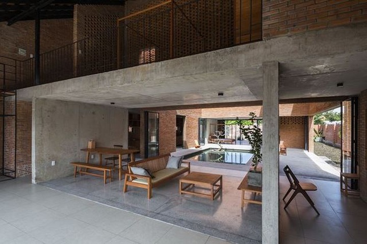 Ngôi nhà gạch ở Long An đẹp khó tin, nổi bật trên báo ngoại - 4