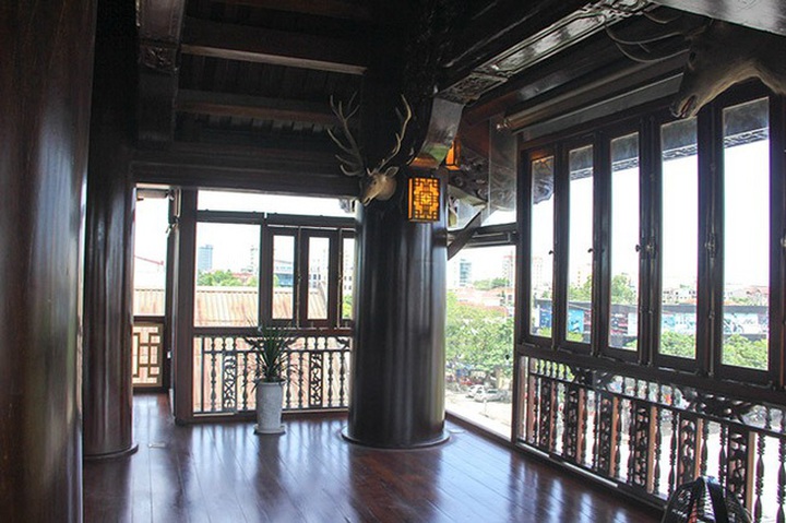 
Một góc tầng 5 của ngôi nhà.
