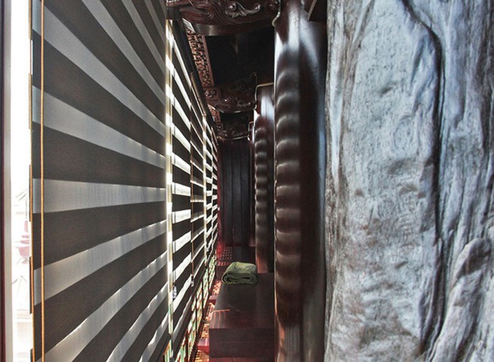 
Sau 3 năm xây dựng, căn nhà gỗ của ông Lân đã hoàn thành.
