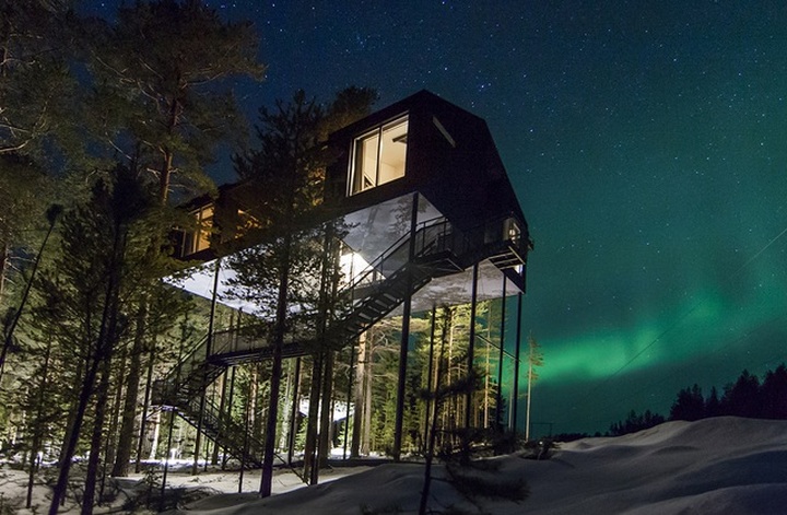 Những căn nhà treo trên cây độc lạ - 10