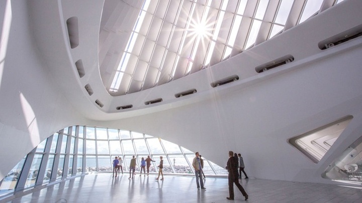 Những công trình đặc biệt lấy cảm hứng từ cánh chim, gò mối, dưa chuột... - 10