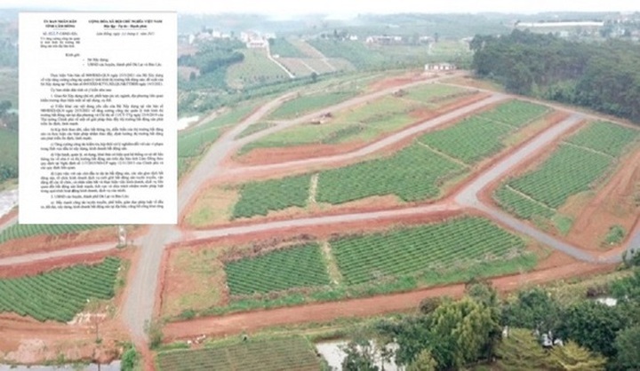 Nở rộ dự án ma, Lâm Đồng tạm dừng phân lô tách thửa - 1